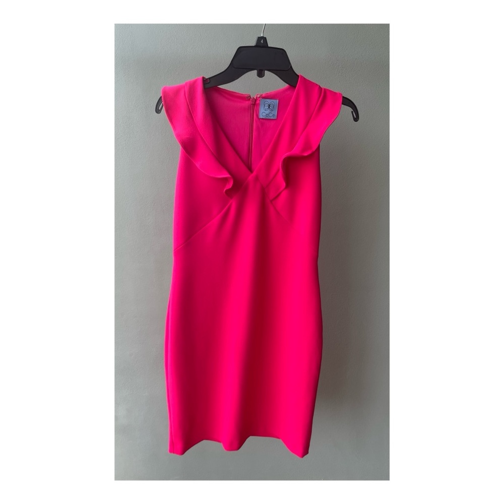 CeCe hot pink dress